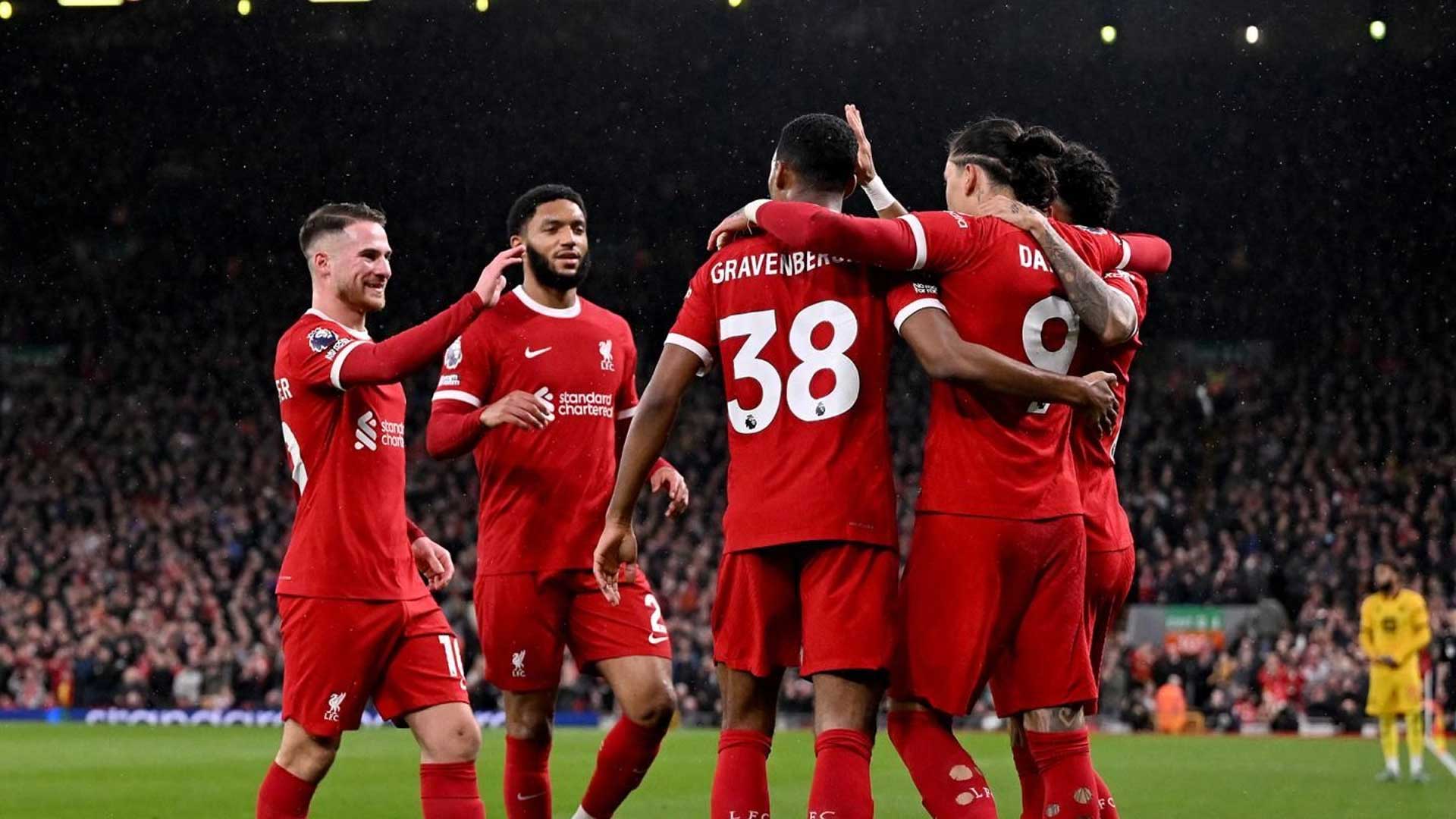 Liverpool Amankan Kemenangan di Liga Europa